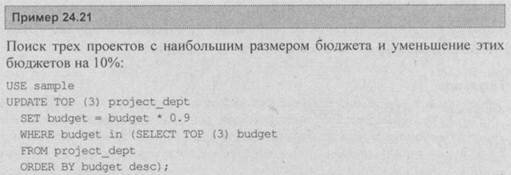 Предложение ТОР